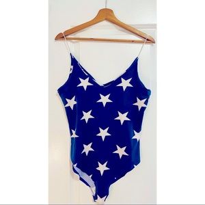 Gaze star design body suit
